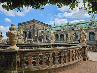 Fototapeta premium Dresden Altstadt und Sehenswürdigkeiten