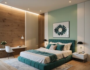 interior of a bedroom