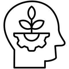 Growth Mindset Icon