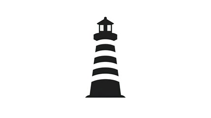 lighthouse icon vector illustration