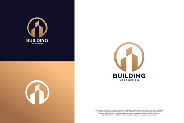 Building Construction logo design idea