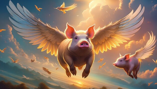 When pigs fly