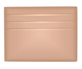 Card holder wallet. vector illustration