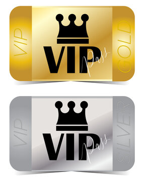 Gold and Silver VIP Passes