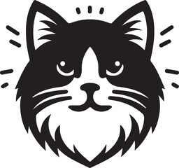 cat logo icon vector art design