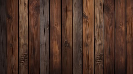 Fototapeta premium Vertical brown wood texture wall background
