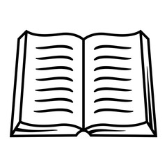 Illustration of cookbook. Stylized kitchen and restaurant utensil.