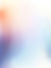 Soft Gradient Background in Light Orange and Blue，poster backdrop banner header design, copy space,   a clean and soothing visual effect as backgrounds or web pages.