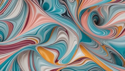 Seamless Abstract CGI Design with Shiny Repeat Patterns and Vibrant Colors