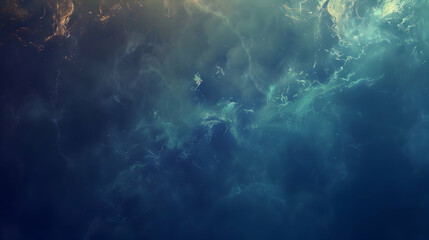Obraz premium Enchanting Ocean Depths: A Cinematic Fantasy Background