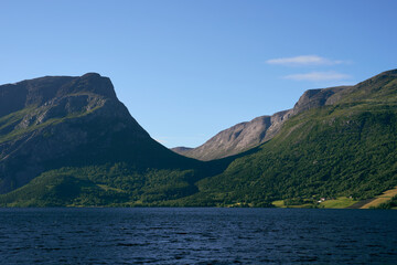 Image from the area of Vangsmjose Lake at Vang in Valdres, Oppland, Norway, of June 2024.
