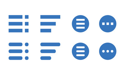 Fototapeta premium メニューボタン