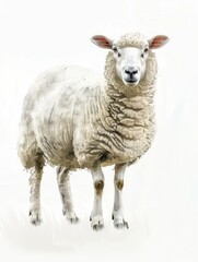 Fototapeta premium Sheep in Field