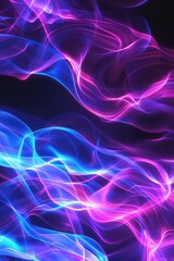 Naklejka premium Close-up shot of blue and pink lights