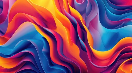 Fototapeta premium Vibrant design and background pattern
