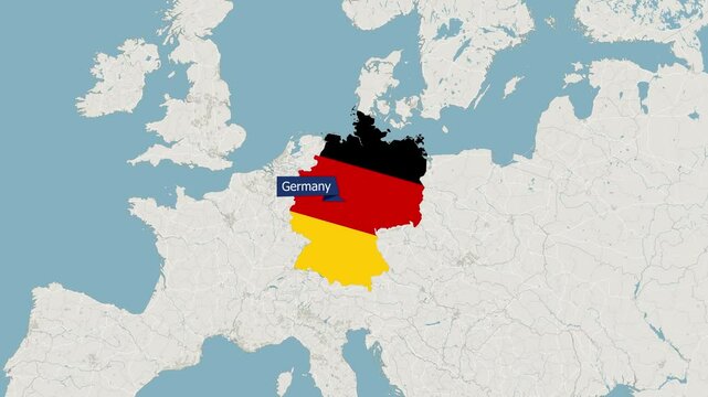 Animated Map of Germany