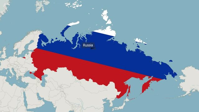 Animated Map of Russia