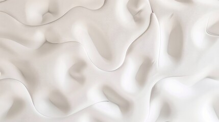 Obraz premium White orthopedic mattress with ample text space hypoallergenic foam for spine alignment and pressure relief Top view backdrop