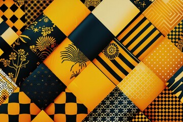 Colorful tie designs