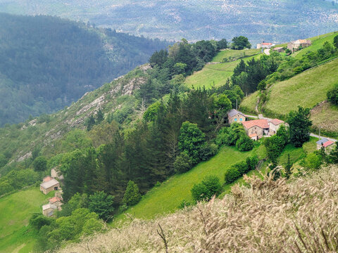 Pena village, Valdes municipality, Asturias, Spain