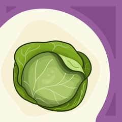 Green cabbage square templates for social media posts. Design for kale day, healthy food health day. Green, purple Liquid stains with transparency. Post design template for harvest, vegetables.