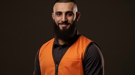 Cheerful male movers recommending quality delivery service for smooth relocation