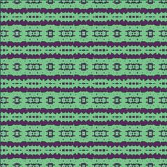 Blue and white watercolor ornament painted with watercolor on paper.