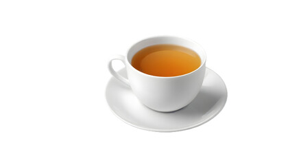 Obraz premium PNG Tea cup with islolated background for social media posters and banners