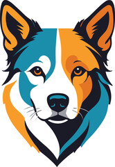 Geometric Art Meets Nature: The Wolf’s Portrait