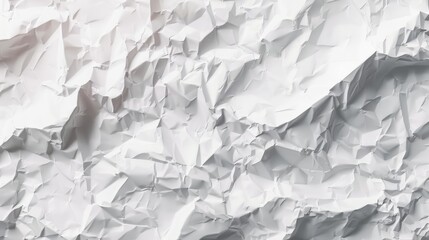 Obraz premium This image showcases a textured, crumpled paper with various folds and creases creating a dynamic, three-dimensional effect.