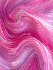 Fototapeta premium Swirly Pink and White Background