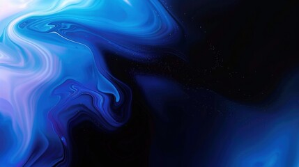 A mesmerizing abstract background blending rich shades of blue such as dark azure, cobalt, and sapphire, creating a fluid and dynamic visual effect.