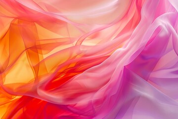 Obraz premium Abstract background of colorful, flowing fabric. Perfect for design projects.