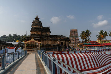 One of the most sacred and important centers of Hindu pilgrimage is Sringeri. India.