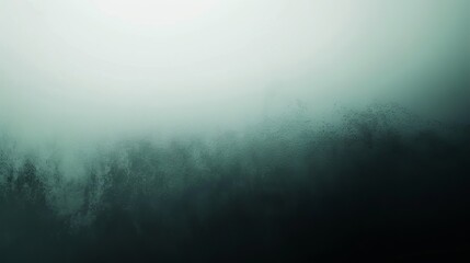 Obraz premium Abstract background with a foggy forest silhouette. The misty, ethereal ambiance evokes a sense of mystery and intrigue.