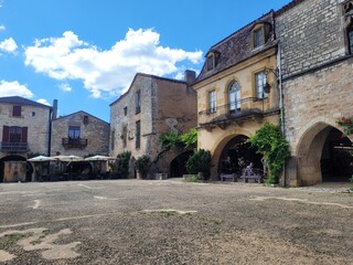 Monpazier, Périgord Noir, Dordogne, Nouvelle Aquitaine, France, Europe