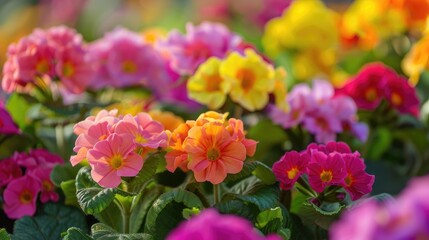 Attractive new vibrant primrose blooms