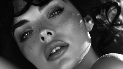 Vintage Gangster Noir Movie Capturing Dramatic Scene