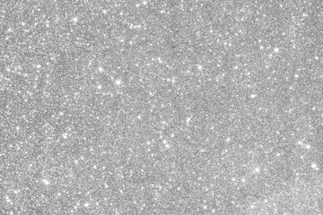 Fototapeta premium Silver Background, Sparkle Background, Silver Glitter, Glitter Background