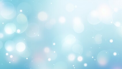 Obraz premium Abstract blue background with bokeh effect. Vector Illustration.