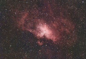 Eagle nebula, M 16, IC 4703, NGC 6611, deepsky astro photography