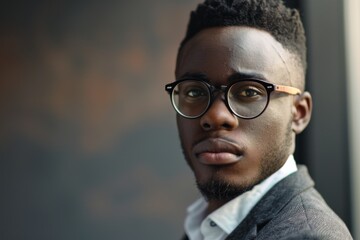 Portrait of a young male accountant