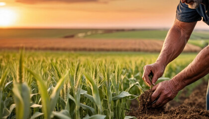 farmer in field