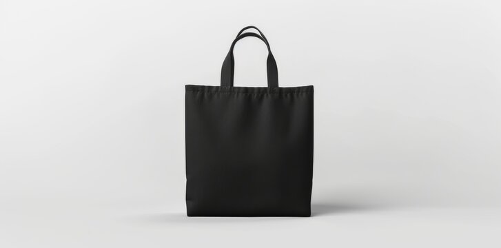 Mockup tote bag black sale