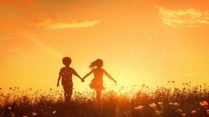 Happy children day: celebrating joy and innocence of childhood, honoring rights and well-being of children worldwide, promoting love, care, nurturing environments for their growth and development.