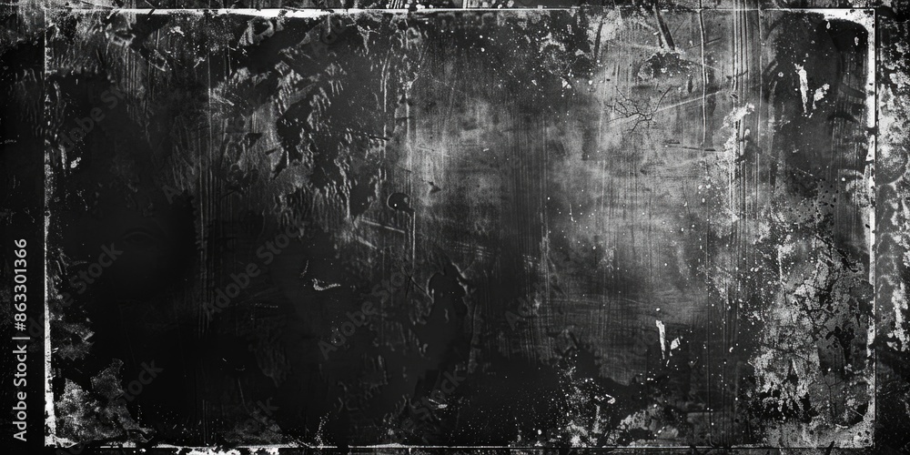 Poster a black and white photo of a man's face, suitable for use in editorial or news contexts