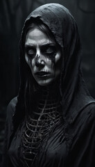 scary halloween ghost