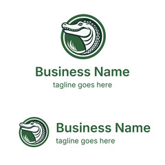 Eye-catching Alligator Logo
