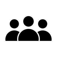 Team group work icon vector design illustration template