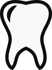 molar, tooth, dentist, dentistry, dental icon on transparent, png.